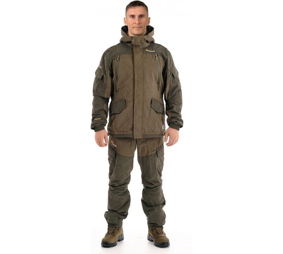 Изображение товара Костюм для охоты зимний -15° PRIDE Магнум хаки, размер 44-46 рост 170-176 4610097094781