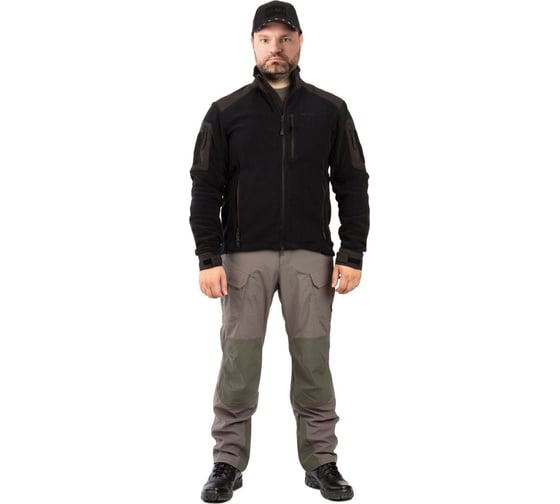 Изображение товара Толстовка флисовая 7.62 Легион черный, размер 60-62 рост 170-176 4610097080517