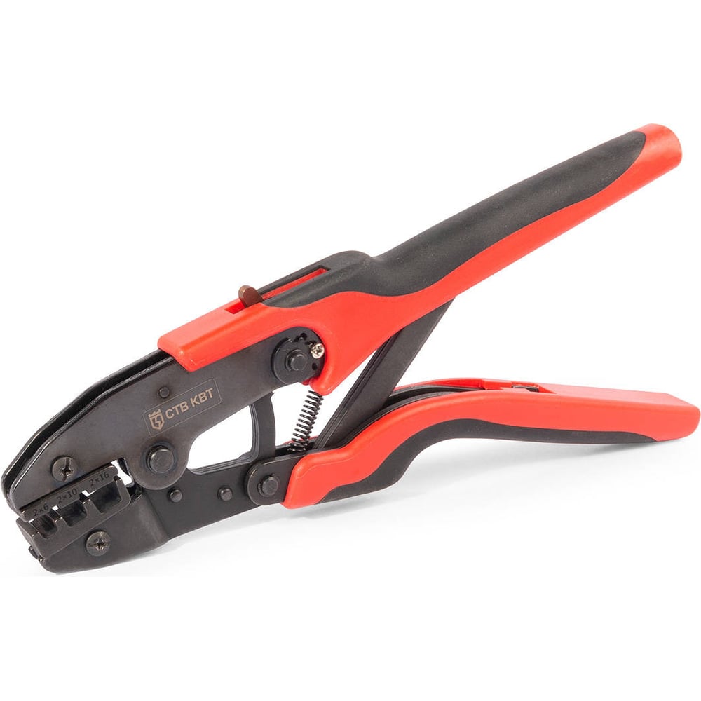 Изображение товара Пресс-клещи КВТ CTВ-16 серия ПРОФИ для втулочных наконечников 2-16 мм²