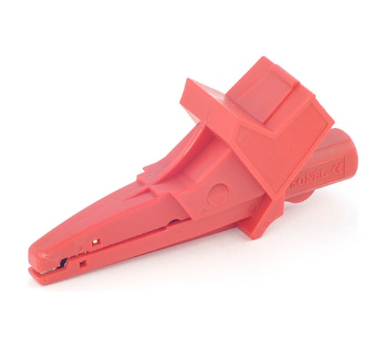 Изображение товара Изолированный зажим крокодил SONEL красный K02 WAKRORE20K02