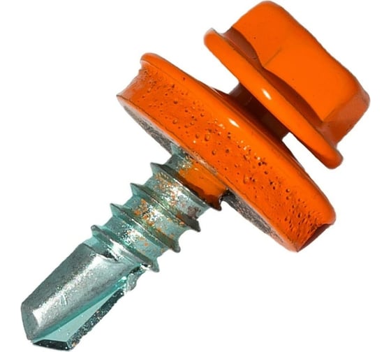 Изображение товара Саморез кровельный по дереву HARDWEX ТМ HWX2-W-P5-4.8x19 мм, св.№1, RUSPERT, RAL 2004, 250 5190024093029