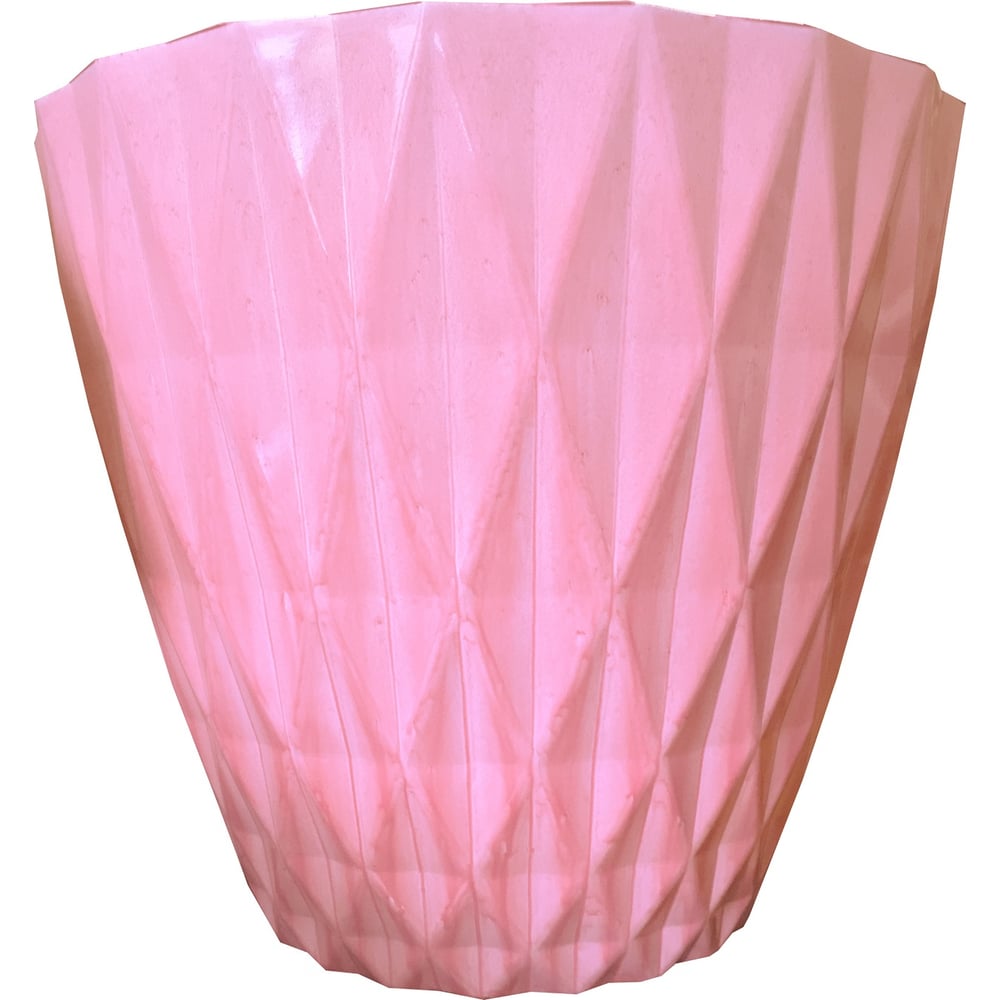 фото Горшок репка h167pw бокал с бриллиантами розовая с белым глазурь 22,8 л. 46532