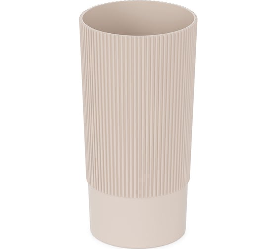 Изображение товара Ваза под срезку ЗПИ "Альтернатива" Версаль Д100мм, В200мм (бежевый) М8934
