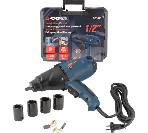 Изображение товара Ударный гайковерт Forsage в кейсе F-03071(14910)