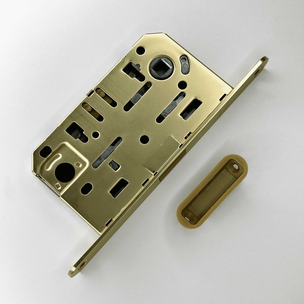 Изображение товара Защелка VETTORE WC 410 B-S MAGNET SSG матовое золото для межкомнатных дверей