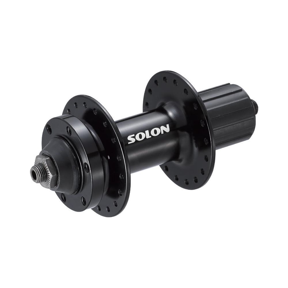 Изображение товара Втулка передняя SOLON DH802R 36H DISC M10 135 мм эксцентрик черная