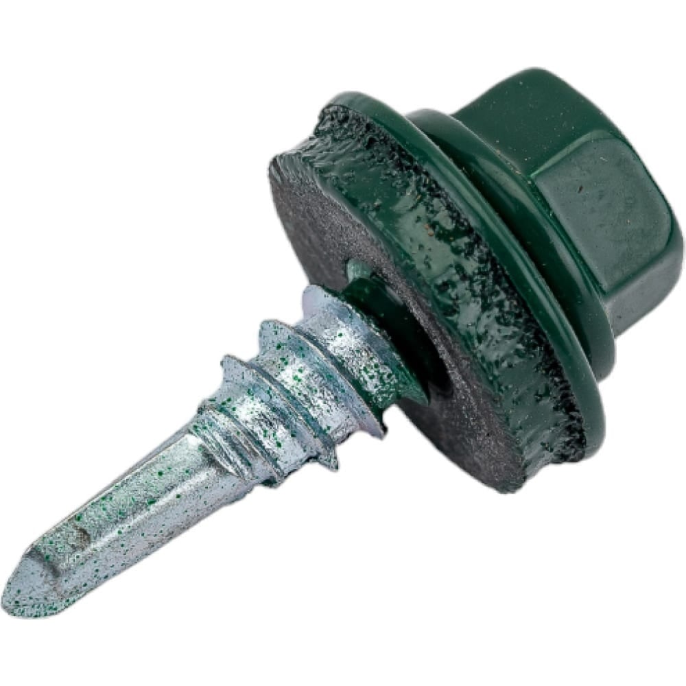 Изображение товара Саморез кровельный по дереву HARDWEX 4.8x19 мм с пресс-шайбой RAL 6005