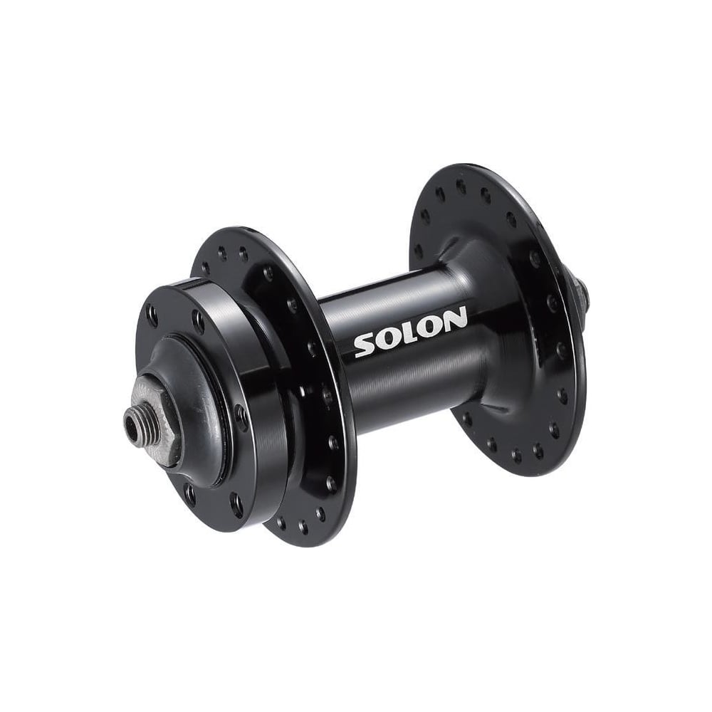 Изображение товара Втулка передняя SOLON DH802F 36H DISC M9 100 мм эксцентрик черная