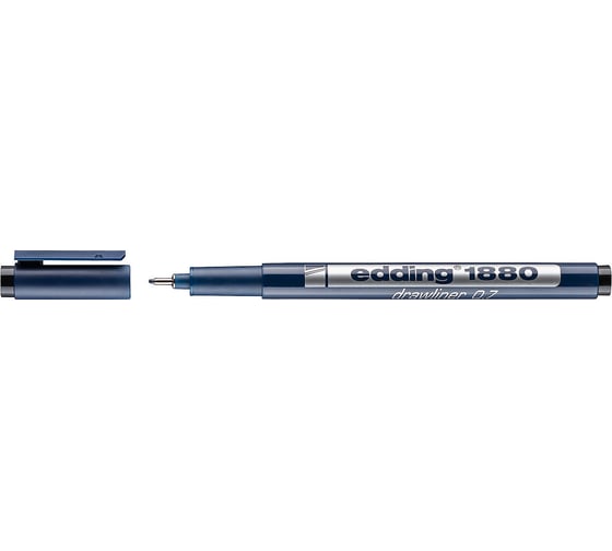Изображение товара Ручка для черчения Edding drawliner черный 0,7, E-1880-0.7/1