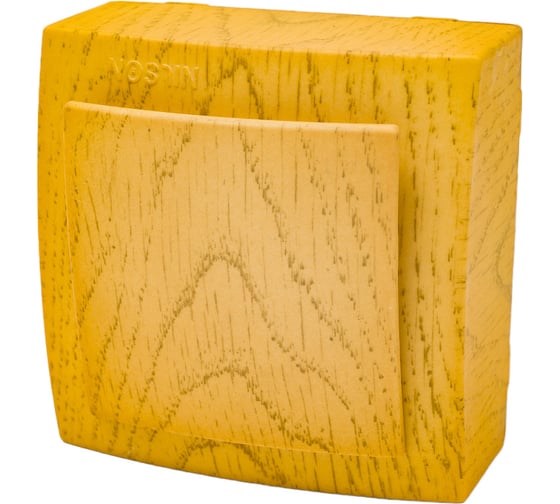 Изображение товара Выключатель NILSON 1ОП клен Themis wood 26281001