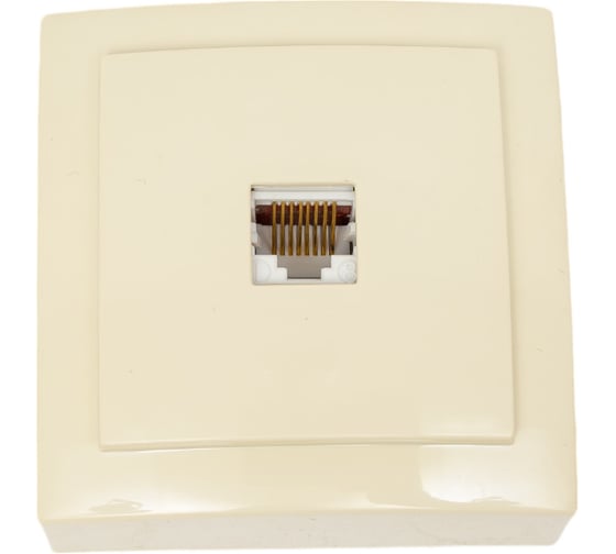 Изображение товара Розетка NILSON 1ОП комп крем Themis naturel 26121044