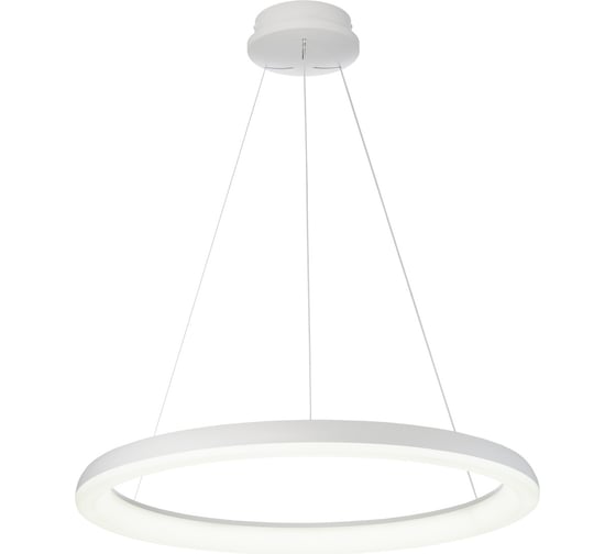 Изображение товара Люстра подвесная Citilux Юпитер LED с пультом Белая CL730B090S