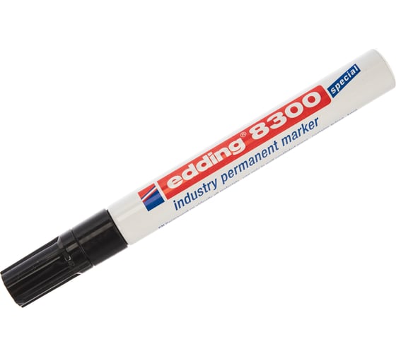 Изображение товара Edding Перманентный маркер промышленный, 1,5-3 мм Черный, E-8300#1