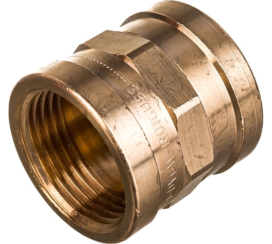 Изображение товара Муфта Viega ВВ, 1", бронза RX, равнопроходная 266561