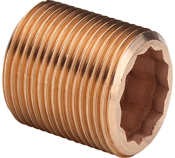 Изображение товара Ниппельная резьба Viega удлиненная, 100x1/2", бронза 319342