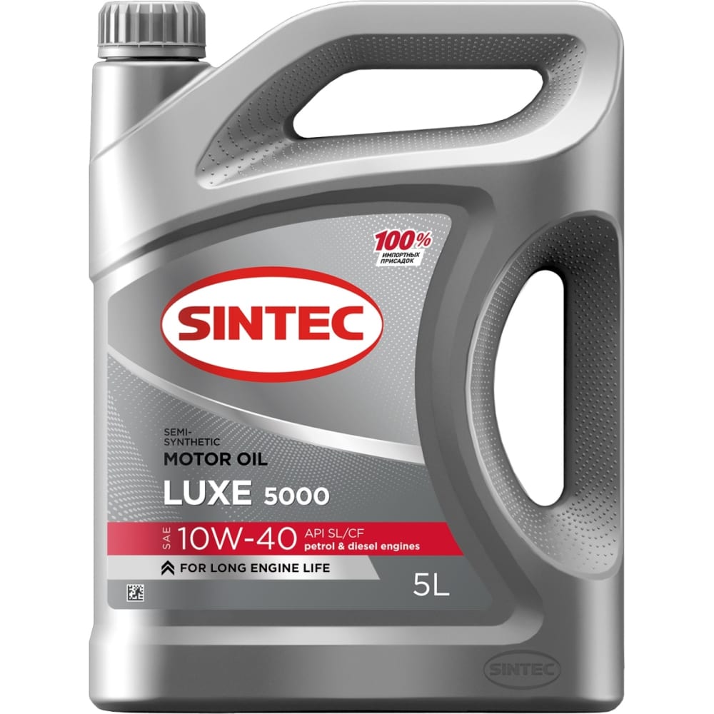 Полусинтетическое масло Sintec 10W40 801944 SINTEC LUX 10W-40; API SL/CF - фото 1