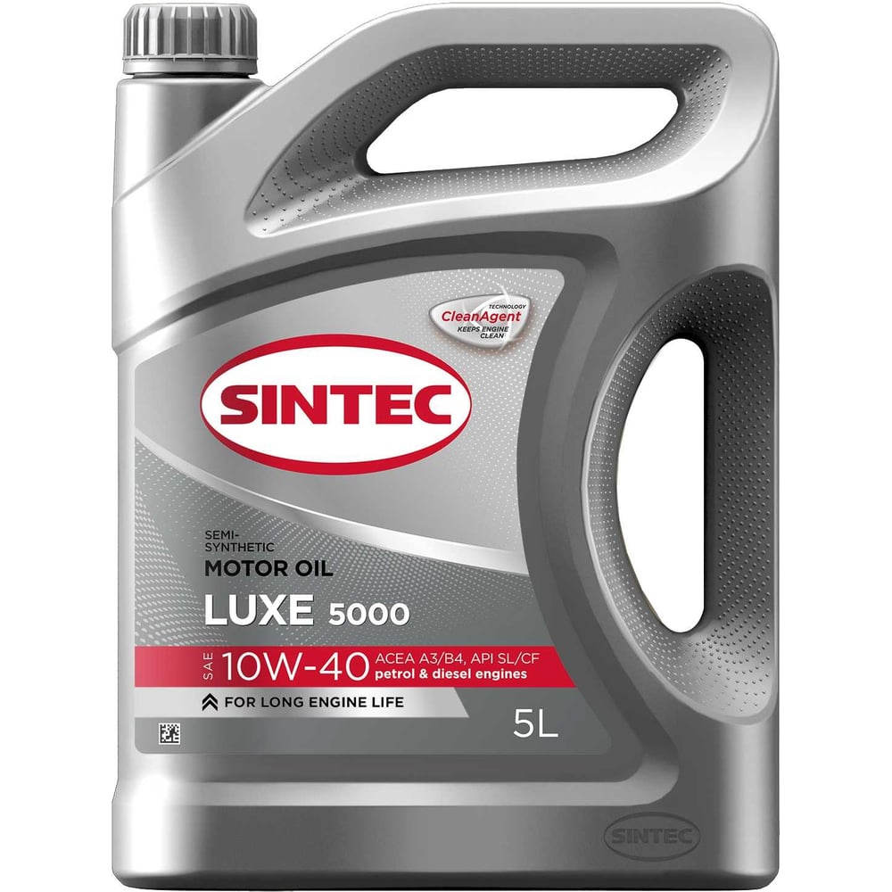 Полусинтетическое масло Sintec SINTEC LUX 10W-40; API SL/CF 600291