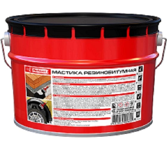 Изображение товара Резинобитумная мастика Profimast 10 л / 9 кг 4607952900691