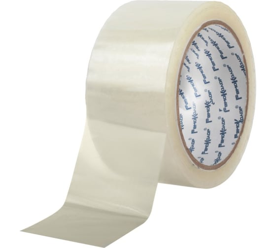 Изображение товара Клейкая упаковочная лента РемоКолор прозрачная, клей - акрил, 48ммх120м, толщина 45 мкм 49-2-063