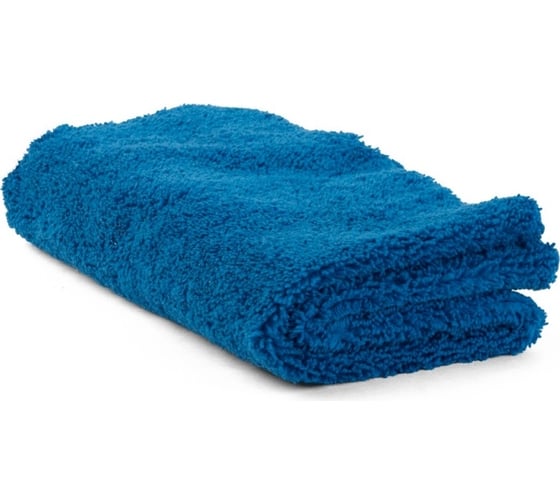 Изображение товара Бесшовная синяя салфетка Hanko MC-B из микрофибры 40x40см, 2 шт в упаковке 800343