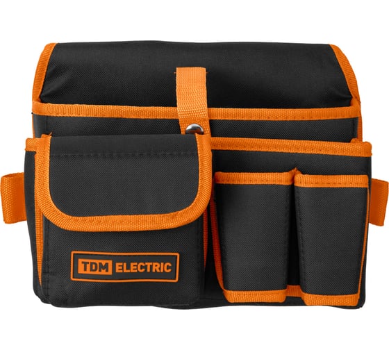 Изображение товара Сумка-пояс TDM ELECTRIC СПЭ-1, 10 карманов, 280x220x170 мм, «Алмаз» SQ1032-0101
