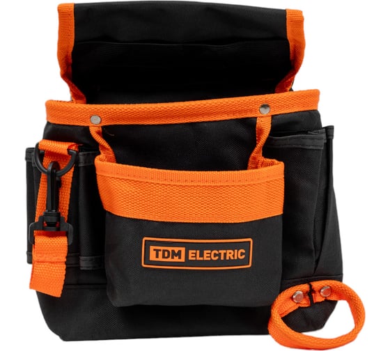 Изображение товара Сумка-пояс TDM ELECTRIC СПЭ-2, 7 карманов, 250x290x70 мм, «Алмаз» SQ1032-0102