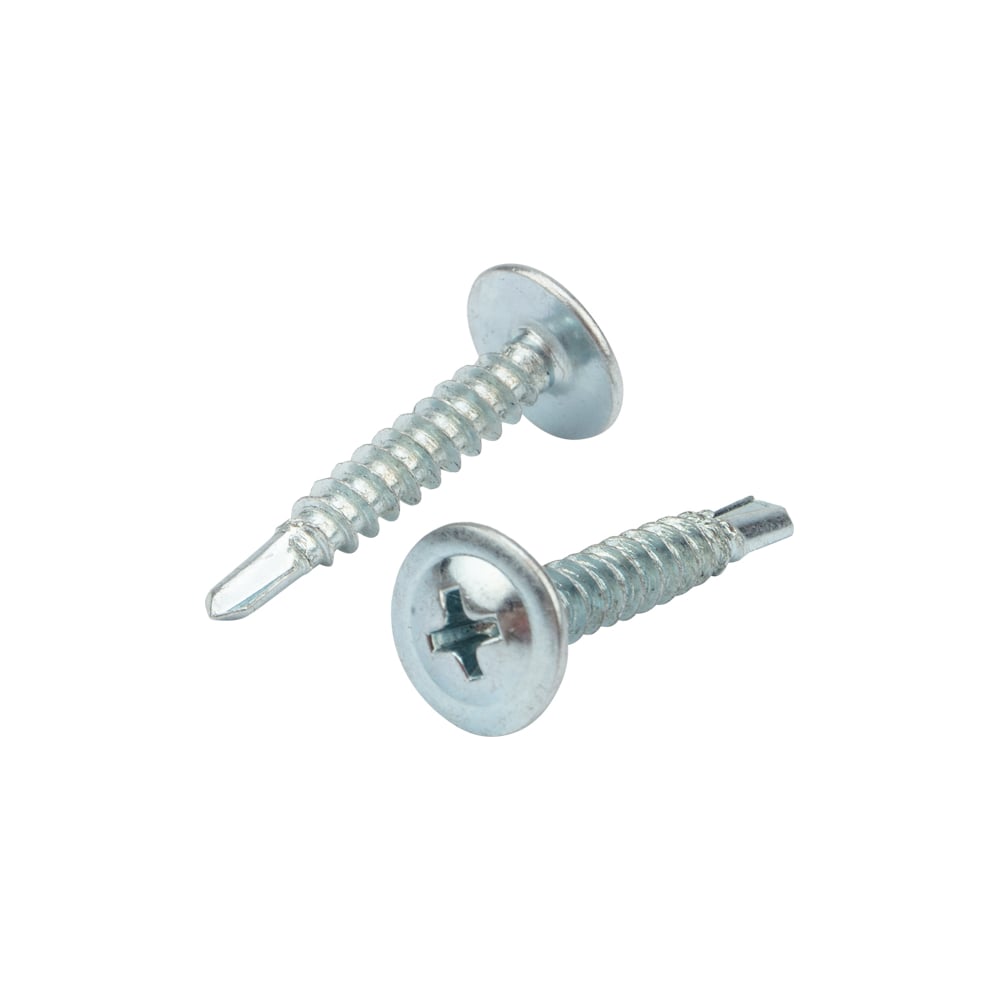 Изображение товара Саморез с прессшайбой ПШС KRANZ сверло 4,2x25мм, пакет (800 шт/уп) 1182-4225-2