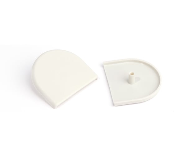 Изображение товара Заглушка для эксцентрика быстромонтируемого ООО "ГАРД" (цвет: Кашемир Ral-7035) №19 20 шт. 01-00008598