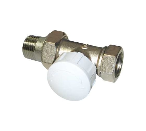 Изображение товара Клапан термостатический Hoobs с преднастройкой, прямой 1/2" HB-TSVDR-120012