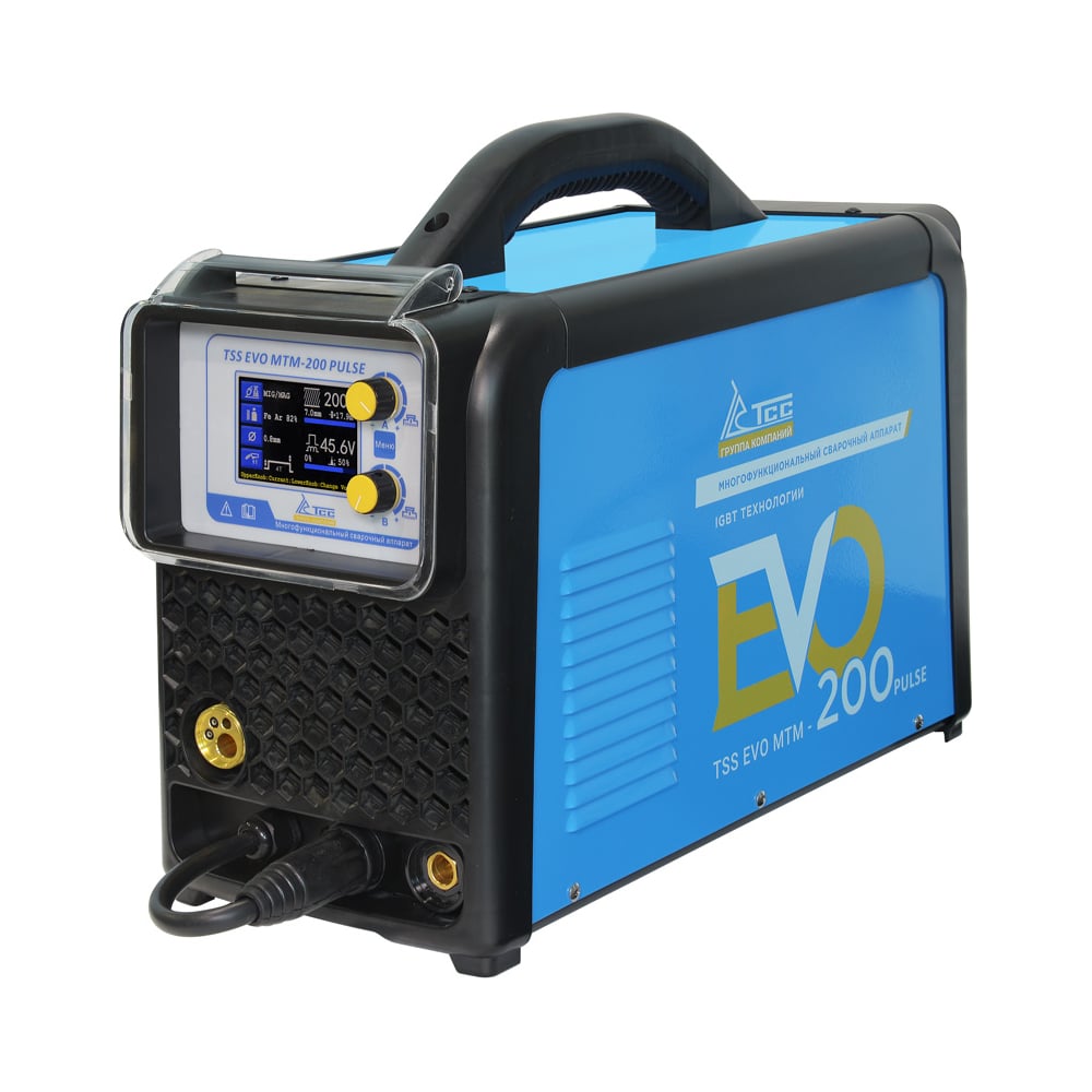 Изображение товара Профессиональный сварочный полуавтомат ТСС TSS EVO MTM-200 PULSE
