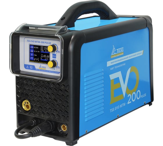 Изображение товара Сварочный многофункциональный полуавтомат ТСС TSS EVO MTM-200 PULSE 035272