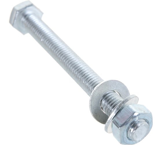 Изображение товара Болт НАКРЕПКО с гайкой и шайбами 8х80 25 шт. 108912