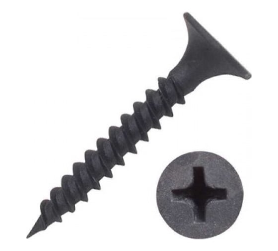 Изображение товара Саморез по дереву НАКРЕПКО оксид 5,0х102 50 шт 200713