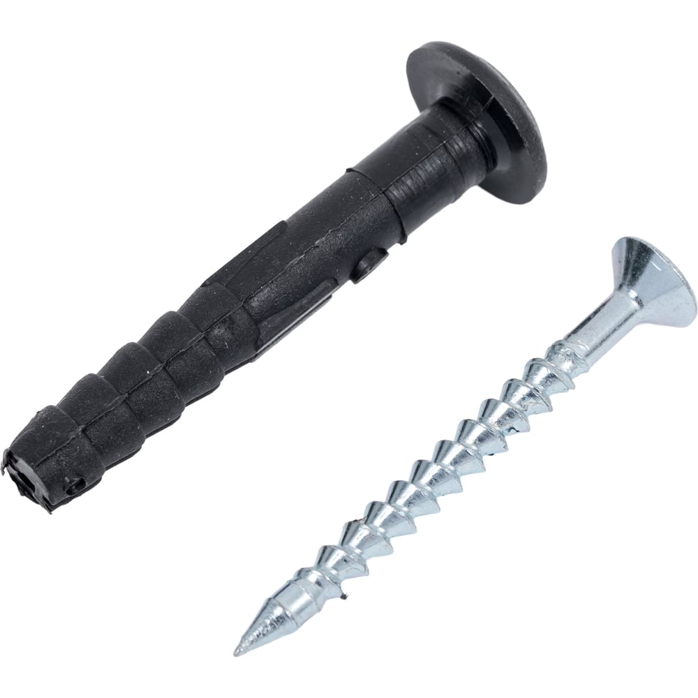 Изображение товара Дюбель-гвоздь НАКРЕПКО гриб 6х40 600 шт. надежный крепеж для ремонта и строительства