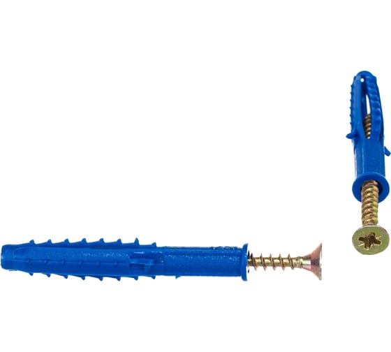 Изображение товара Дюбель с шурупом НАКРЕПКО 6х50 10шт 102307