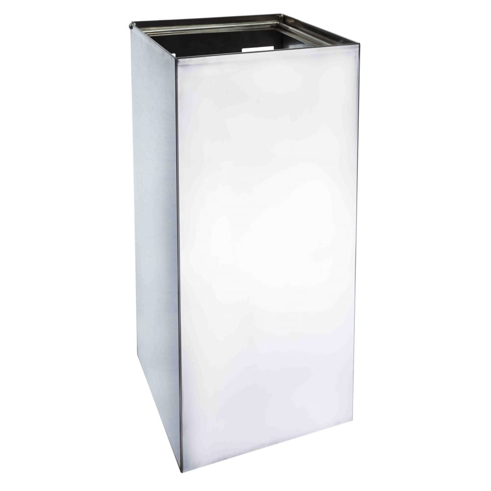 Квадратная мусорная корзина BEMETA корзина для белья квадратная доляна laundry 33×33×33 см чёрный