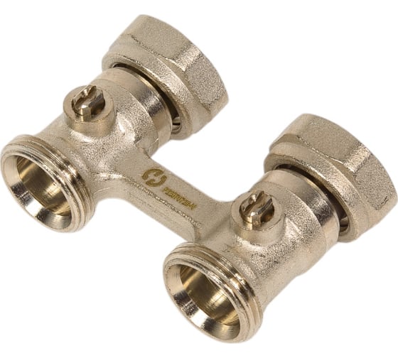 Изображение товара Узел нижнего подключения радиатора Hoobs прямой, 3/4", плоское уплотнение HB-7E00E3N05050VA