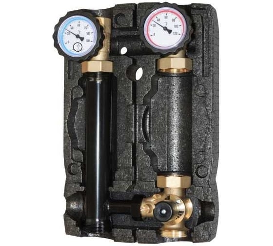 Изображение товара Насосная группа Hoobs DN25 1"вр х 1 1/2"нр, с 3-х ход. клапаном, без насоса HB-21355N-M33