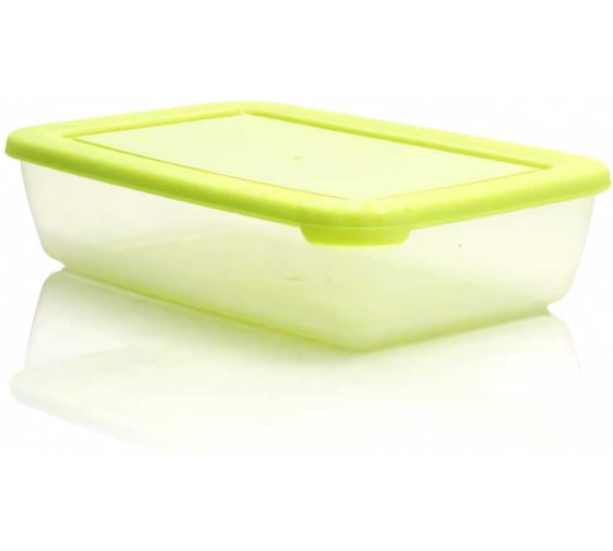 Изображение товара Прямоугольный контейнер ПОЛИМЕРБЫТ ЛАЙТ 0.45л СВЧ 4355100