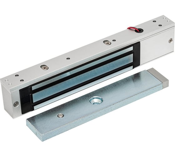 Изображение товара Электромагнитный замок AccordTec ML-295AL с герконом 12V/24V DC, не более 0,48 A, усилие 300 кг AT-13830