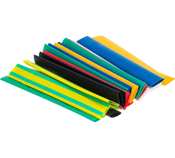 Изображение товара Набор термоусаживаемых трубок DORI ТУТ  8/4 21 шт, 100мм 45168