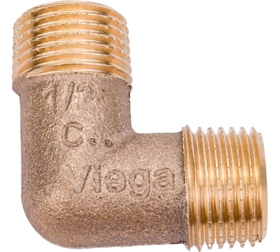 Изображение товара Угол Viega, 90, НН, 1/2", бронза RX 317973