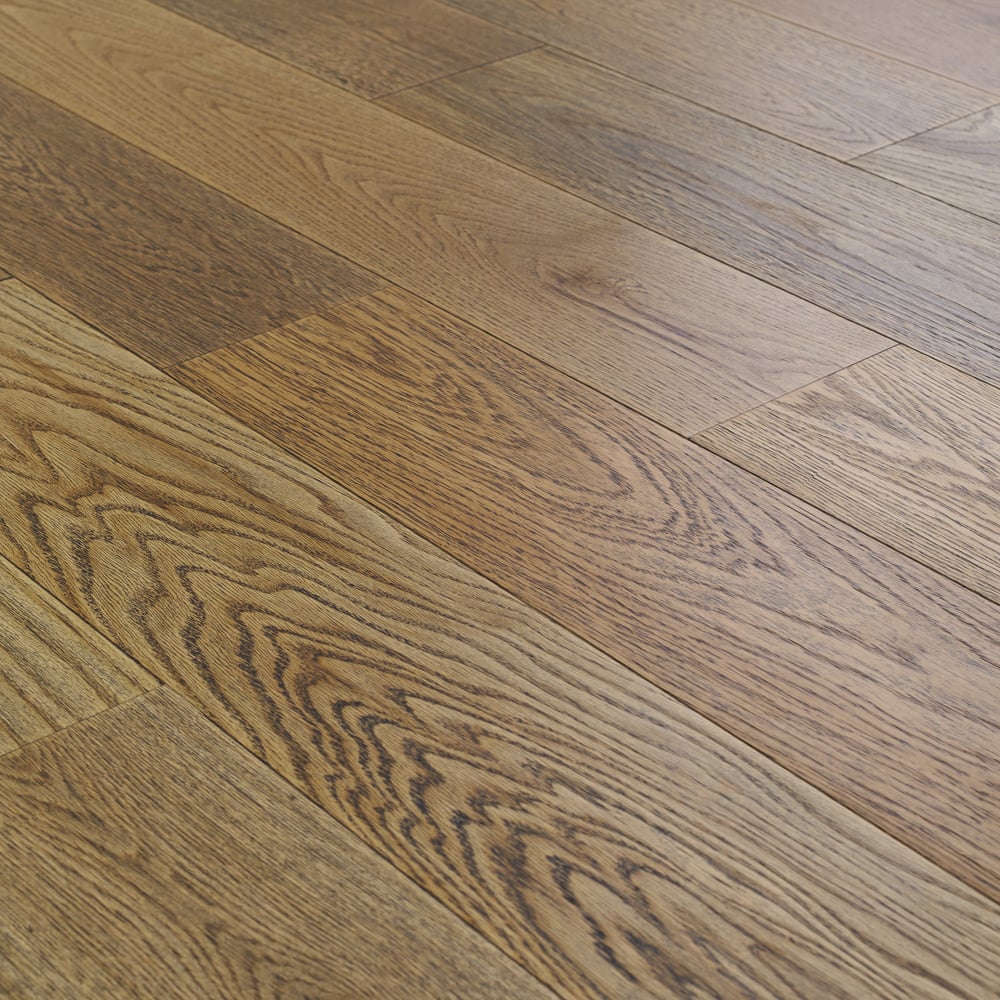 Изображение товара Инженерная доска Alloro из дуба 1500 мм светло-коричневая с лакированным покрытием