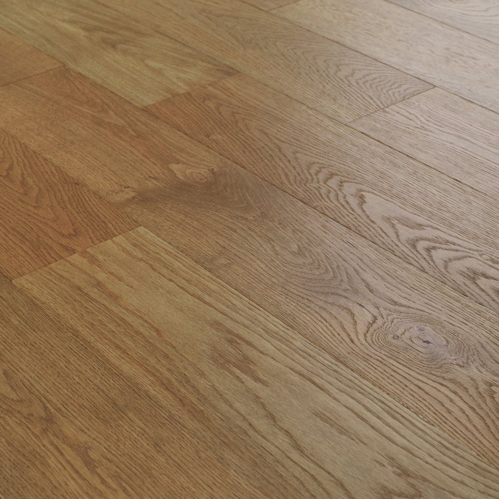 Изображение товара Инженерная доска ALLORO Дуб Бронзово-Коричневый 400-1500x155x13 мм