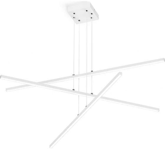 Изображение товара Люстра подвесная Citilux Стиг LED с пультом Белая CL203230