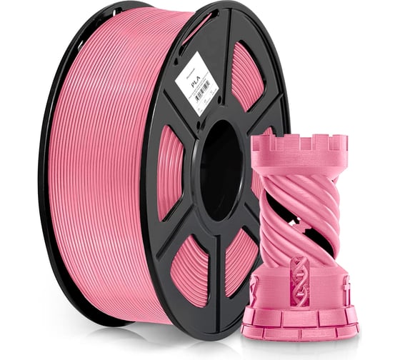 Изображение товара Пластик для принтера 3D Cactus CS-3D-PLA-1KG-PINK PLA d1.75мм 1кг 1цв. 2011113