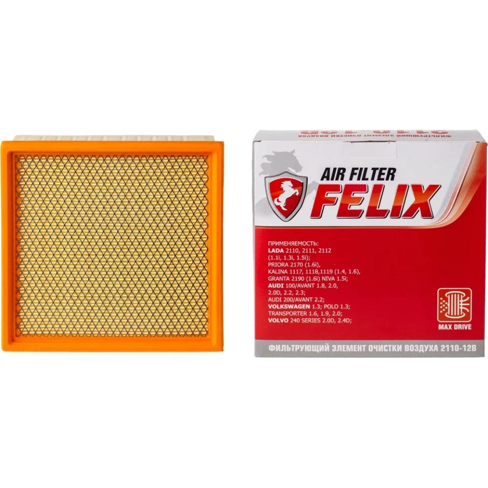 Воздушный фильтр 2110-12 FELIX воздушный фильтр для камаз с двигателями 740 ямз 236 238 felix