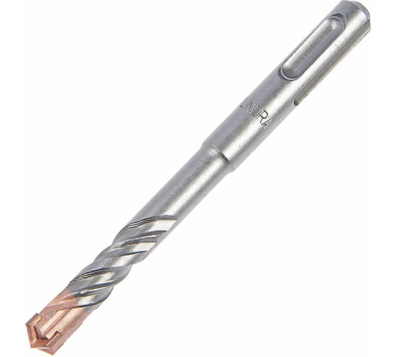 Изображение товара Бур по бетону (6х110 мм; SDS-plus; крестовый наконечник; двойная спираль) ТУНДРА 2771610