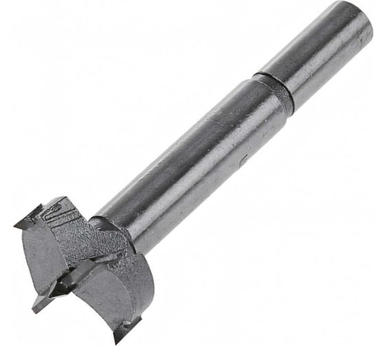 Изображение товара Сверло Форстнера (20 мм; твердосплавные пластины; цилиндрический хвостовик) ТУНДРА 2603024
