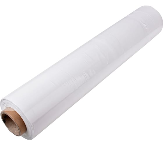 Изображение товара Стрейч пленка первый сорт ПАКПОЛИМЕР белая 500мм 1200гр 23мкм